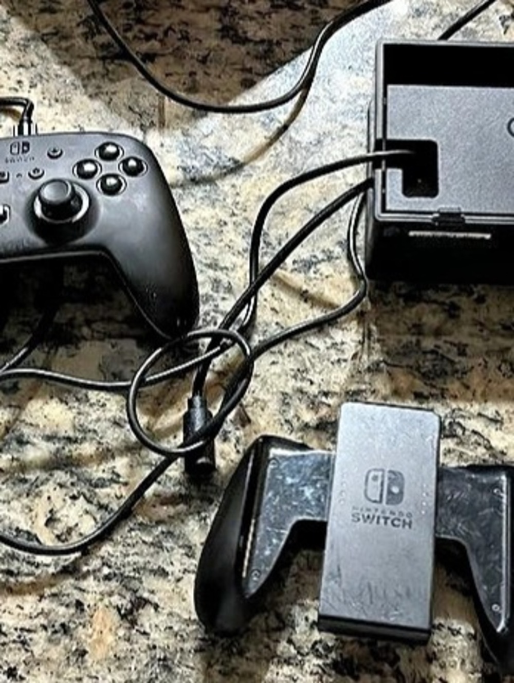 Nintendo Switch Console Bundle with Dock and Pro Controller Console Bundle Black